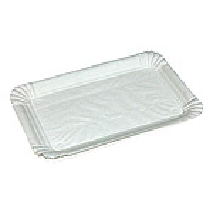 Cardboard meat tray 10x16cm lined 2000x