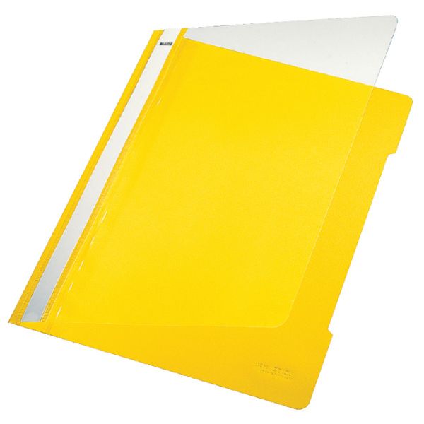 Leitz - Quick Adhésif Standard A4 PP recyclé jaune | 200 pièces