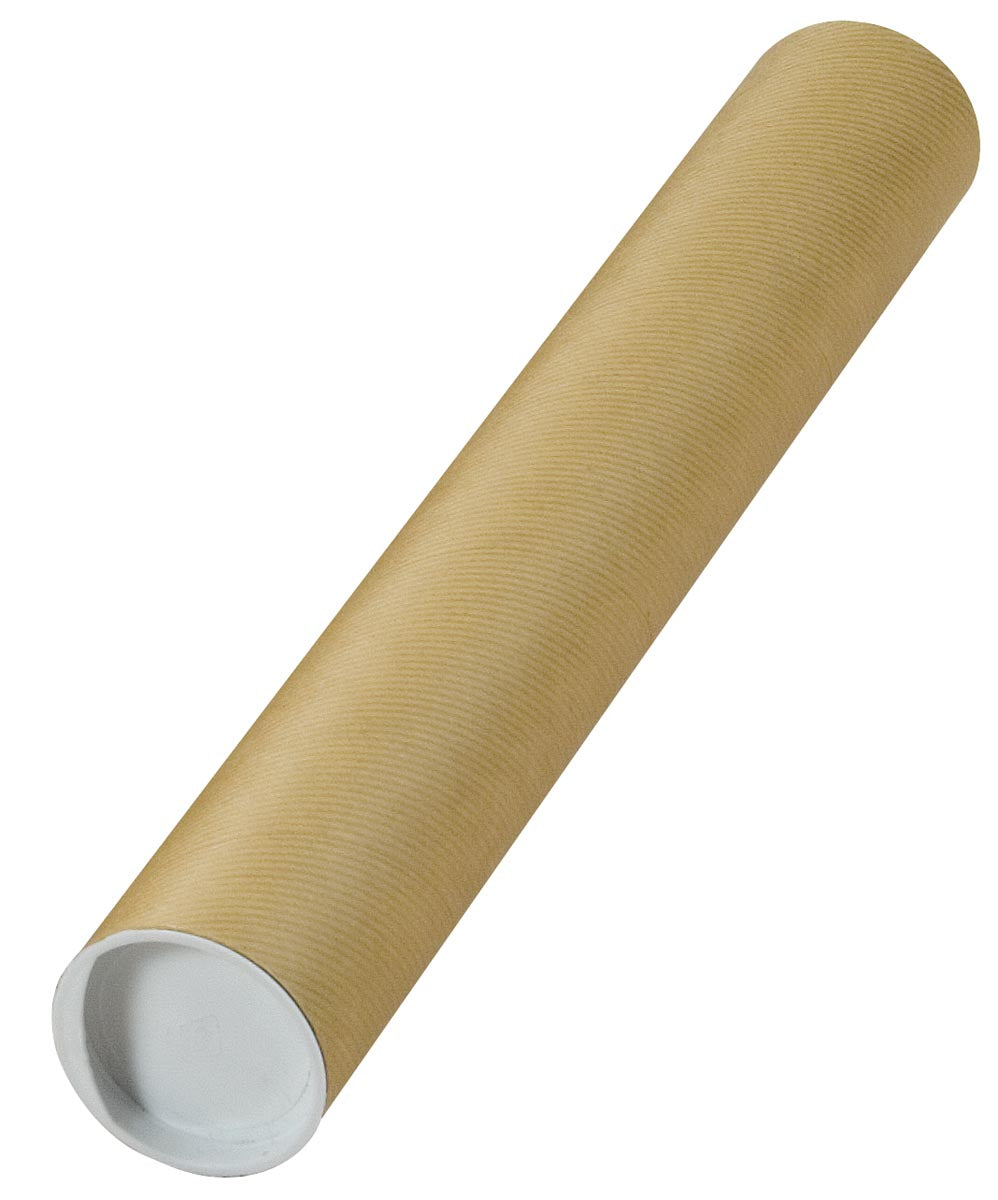 Klika - Tube d'expédition, pi 43 x 6 cm, marron
