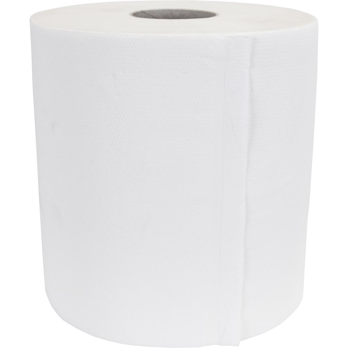 Zonder merk - Poetspapier Midi, cellulose, 2-laags, 160 m, pak van 6 rollen