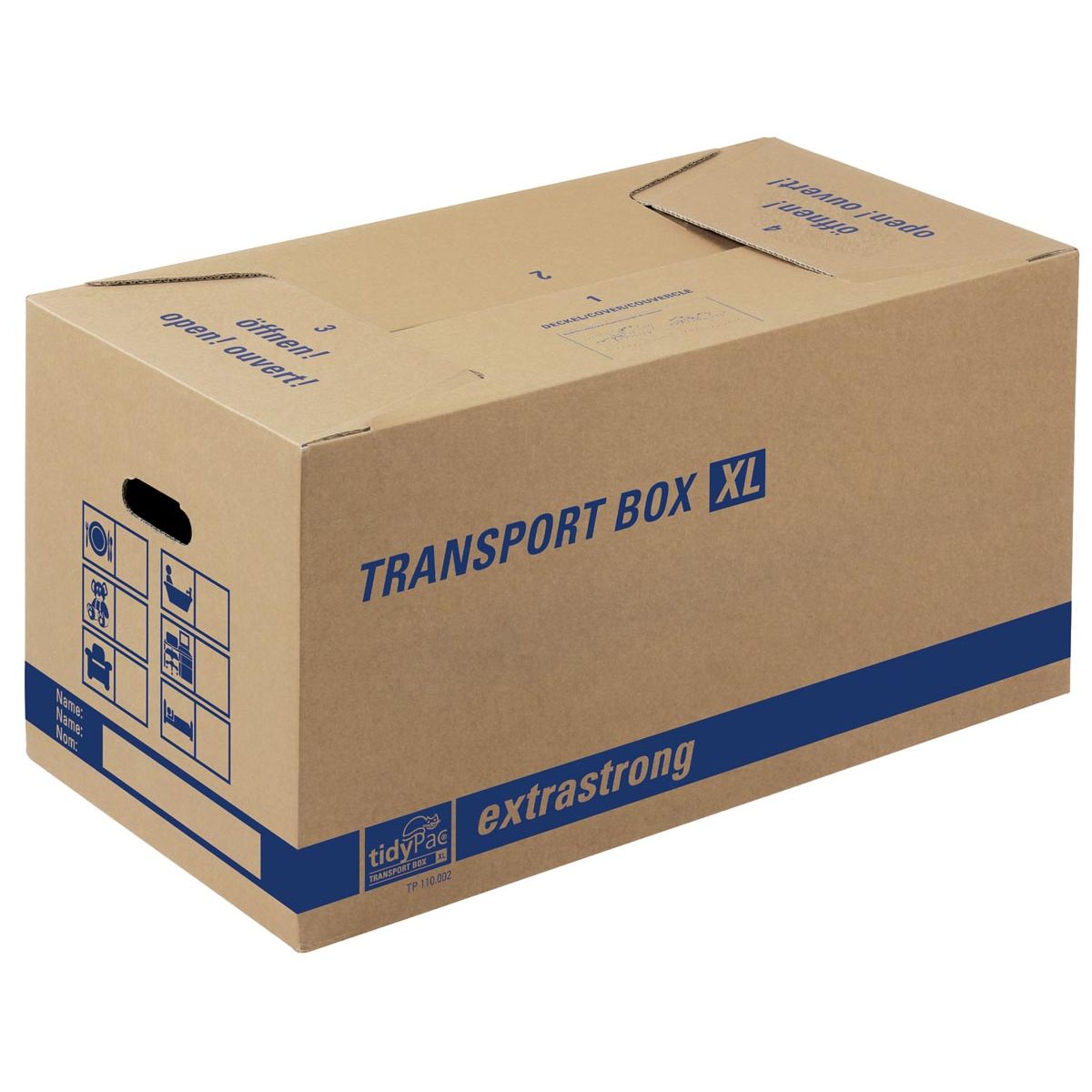 Tidypac - carton d'expédition, pi 68 x 35 x 35,5 cm, marron