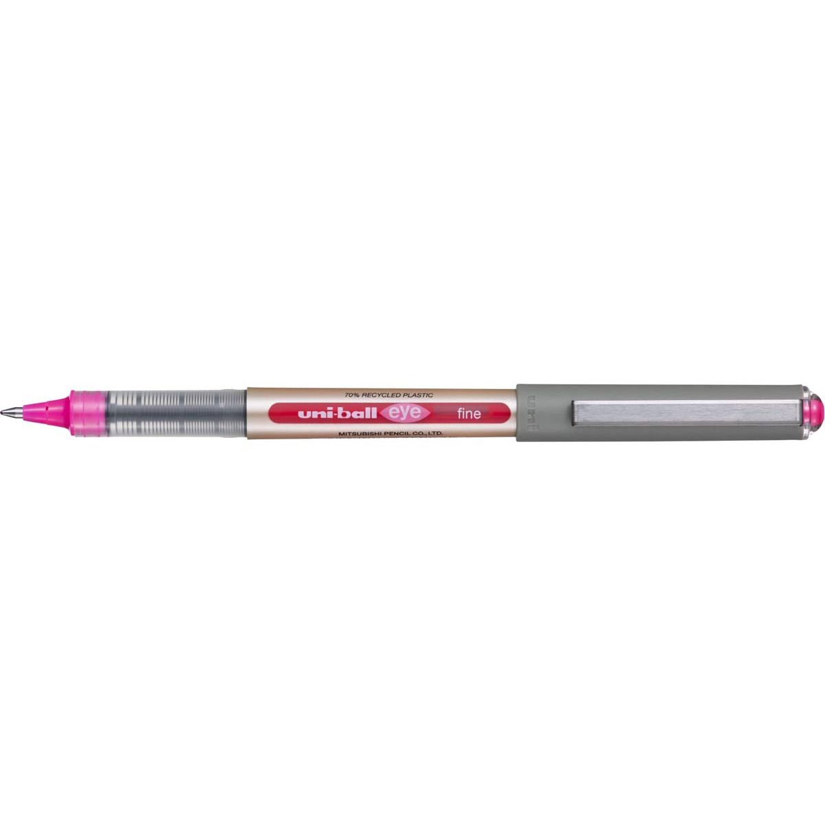 Uni-ball - Eye Fine roller Eco, larghezza di scrittura 0,5 mm, rosa