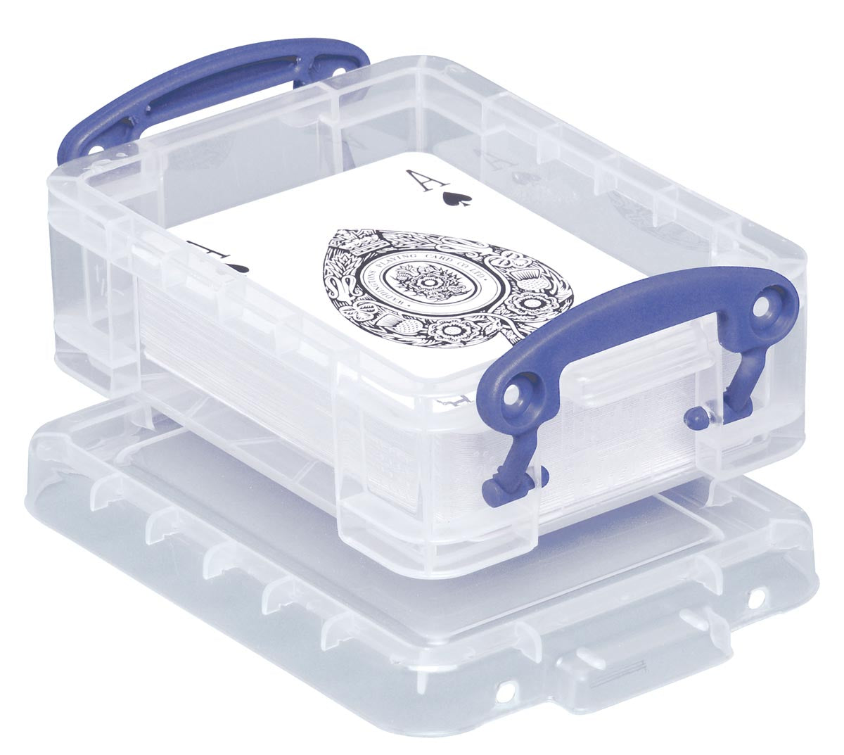 Really Useful Box - Box business card holder 0.2 liters, transparent