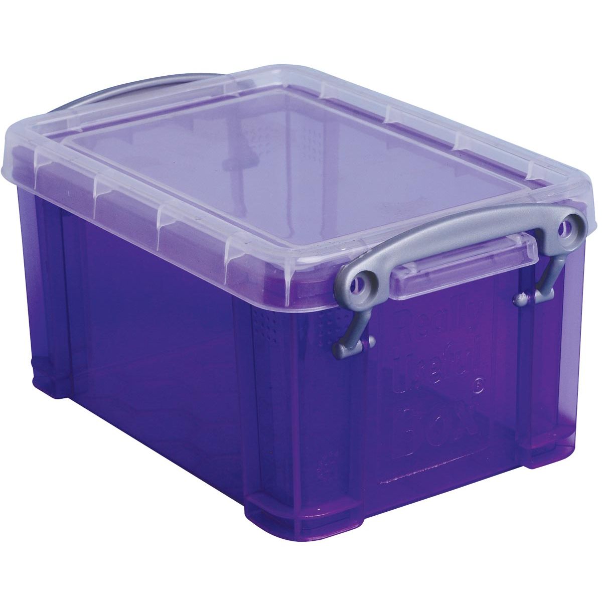 Really Useful Box - Box 0.7 liter, transparent purple
