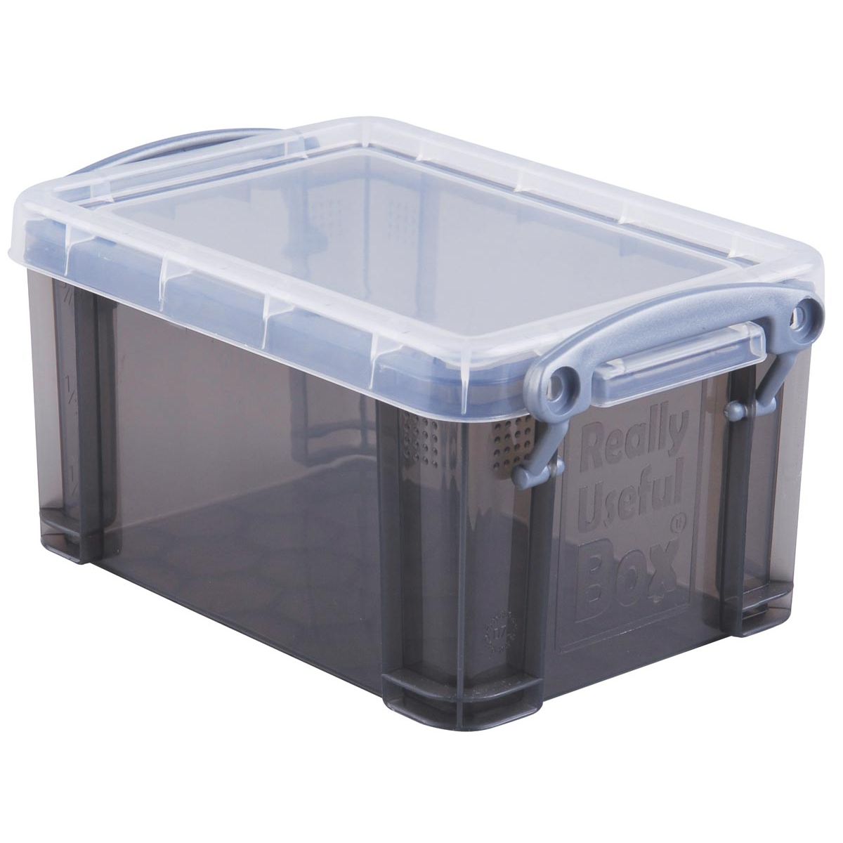 Really Useful Box - Box 0,7 liter, transparant smoke