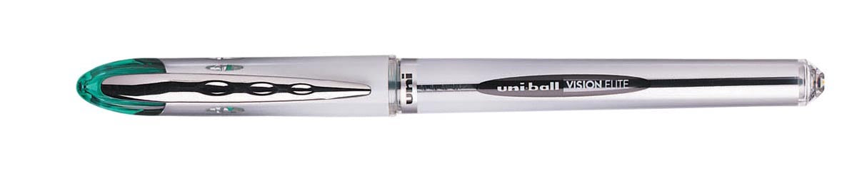 Uni-ball - Rodillo Uni Ball Vision 200, ancho de escritura 0,6 mm, punta 0,8 mm, verde