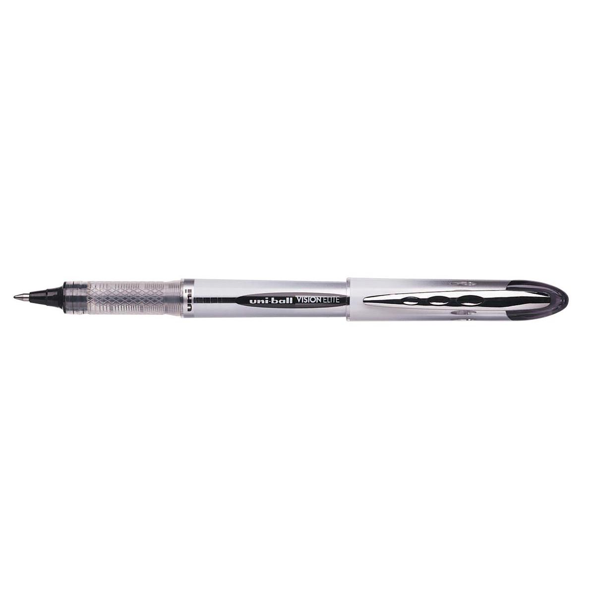 Uni-ball - Uni Ball Vision 200 roller, schrijfbreedte 0,6 mm, punt 0,8 mm, zwart
