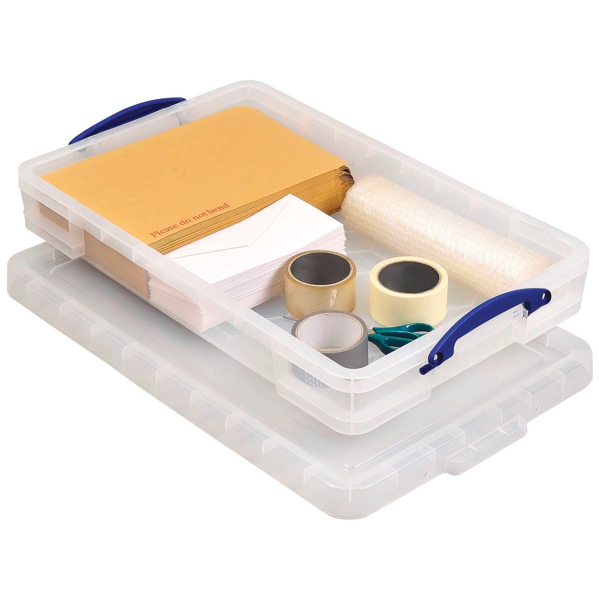 Really Useful Box - Boîte de rangement Box 20 litres, transparente