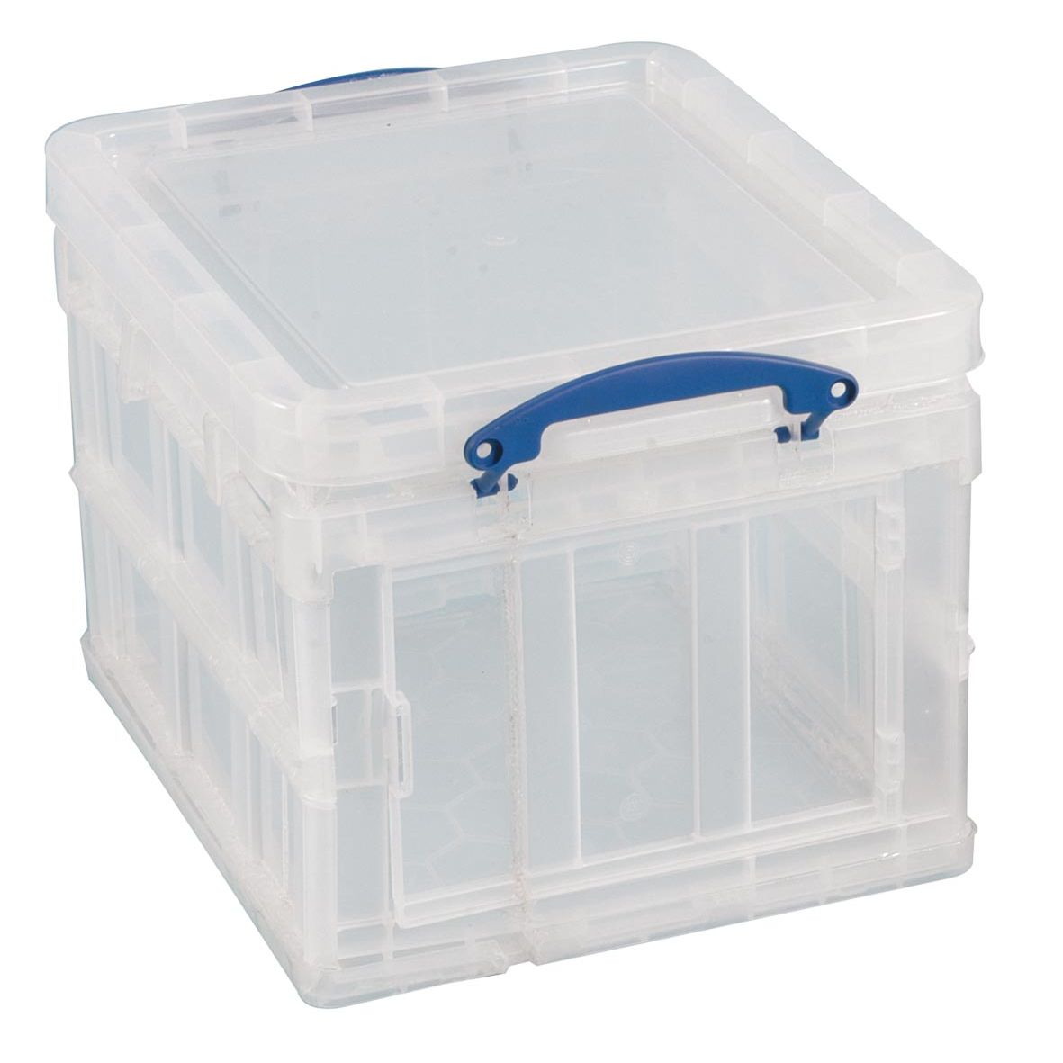 Really Useful Box - Box boîte de rangement 35 litres pliable, transparente