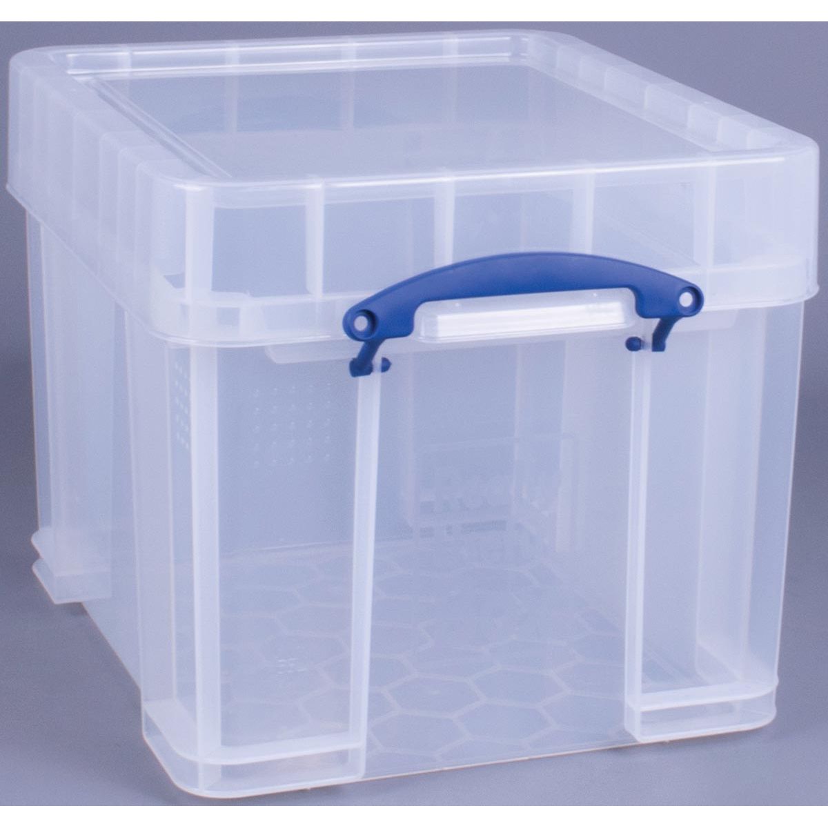 Really Useful Box - Box 35 liter XL, transparant, per stuk verpakt in karton