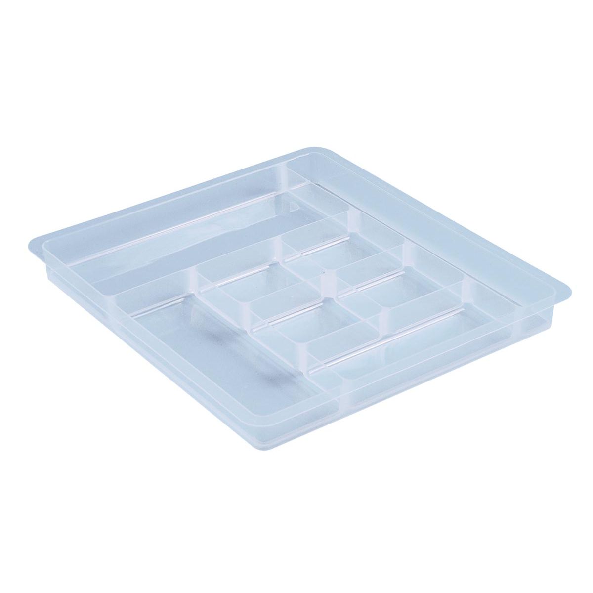 Really Useful Box - Box, divider met 8 vakjes voor 7 l, transparant