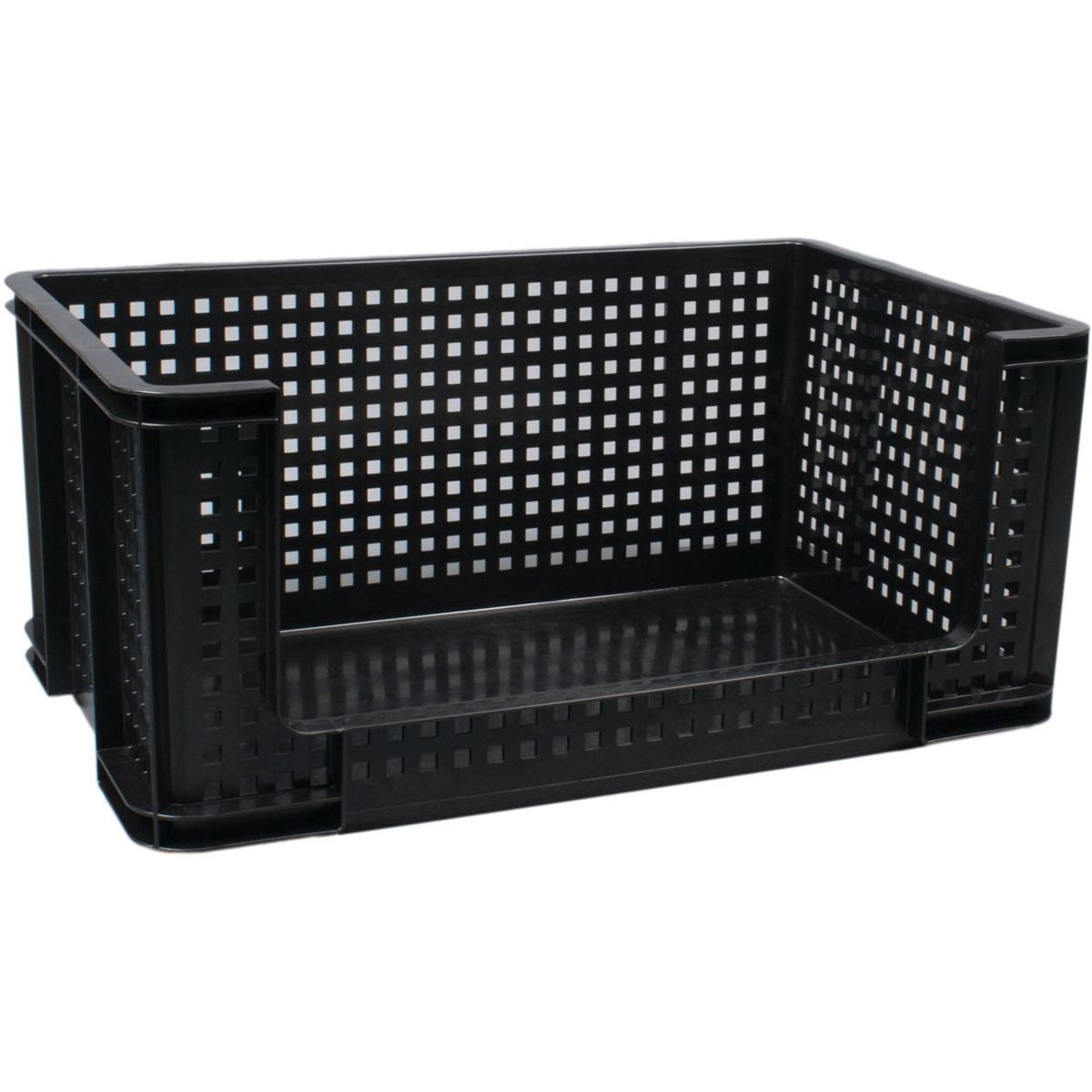 Really Useful Box - Box storage basket 64 liters, black