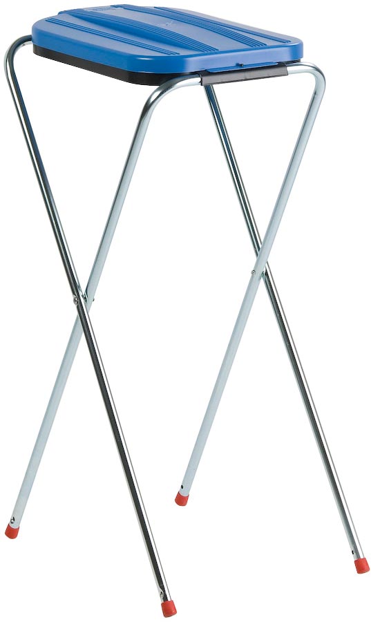Artex - Soporte para bolsas de basura Single 130 l, azul