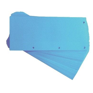 Oxford - Striscia divisoria Duo 240x105mm blu 60 pezzi