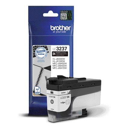 Brother - Inktcartridge LC-3237BK zwart