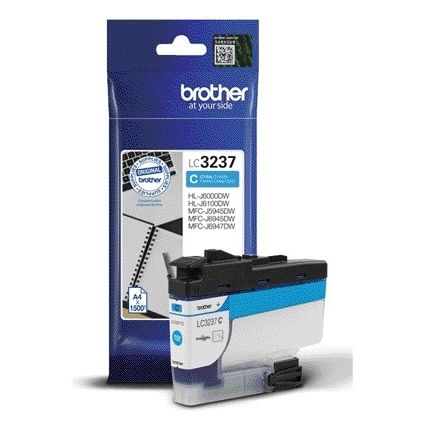 Brother - Cartuccia d'inchiostro LC-3237C blu