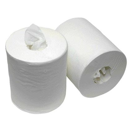 Cleaninq - Rollo de limpieza Midi 1 capa 21,5xØ19cmx275m 6 rollos