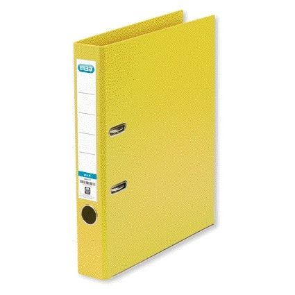 Elba - Ordner smart a4 50mm pp geel | 10 stuks