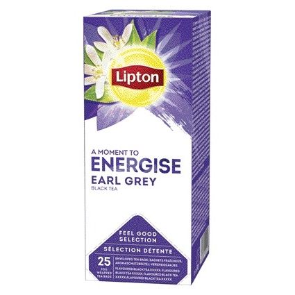 Lipton - Thé Energize earl g 25x1.5gr