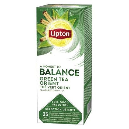 Lipton - Thee balance green tea orient 25x1.5gr