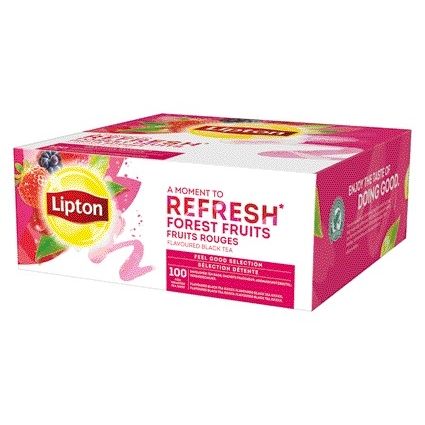 Lipton - Tè Rinfrescante ai frutti di bosco 100x1,5gr