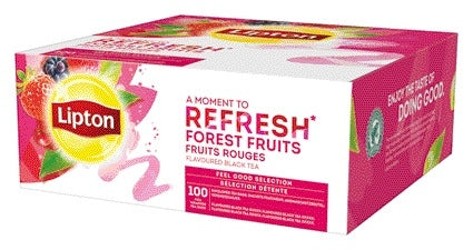 Lipton - Thee refresh forest fruits 100x1.5gr | 12 stuks