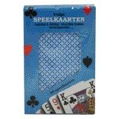 Office - Speelkaarten premium blauw | 12 stuks