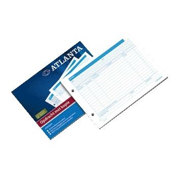 Djois - Opdrachtformulier A5 50x2vel met carbon wit | 5 stuks