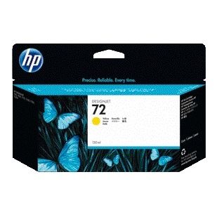 HP - 72 gele DesignJet inktcartridge, 130 ml
