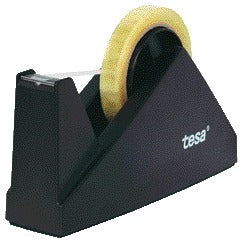 Tesa - Plakbandhouder ® Easy Cut Economy voor rollen tot 66m zwart
