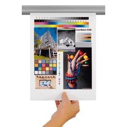 Quantore - Binario a parete Djois grip 340mm incl. montaggio magnetico grigio
