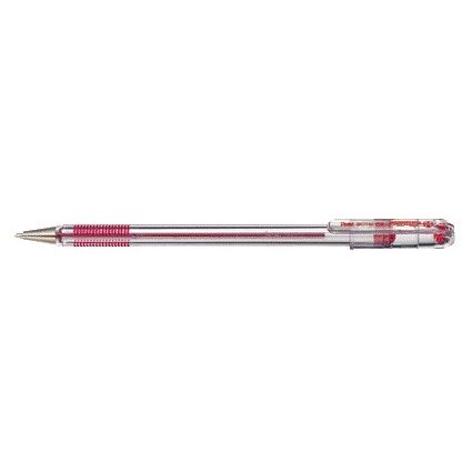 Pentel - Balpen BK77 fijn rood