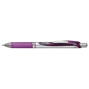Pentel - Gel Writer BL77 Energel violeta medio | 12 piezas