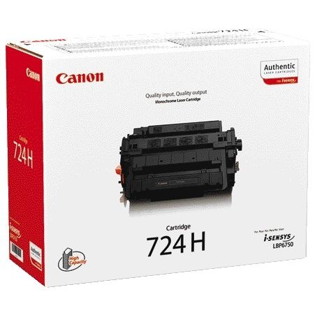 Canon - Tonercartridge 724h zwart