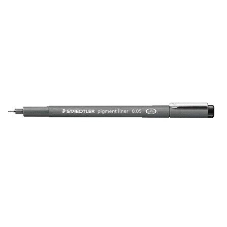Staedtler - Fineliner Pigment 308 black 0.05mm | 10 pieces