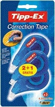 Tipp-ex - Correction sideways 4.2mm | 10 pieces