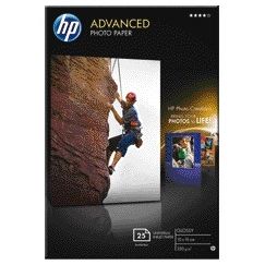 HP - Papel fotográfico q8691a 10cmx15cm 250gr brillo