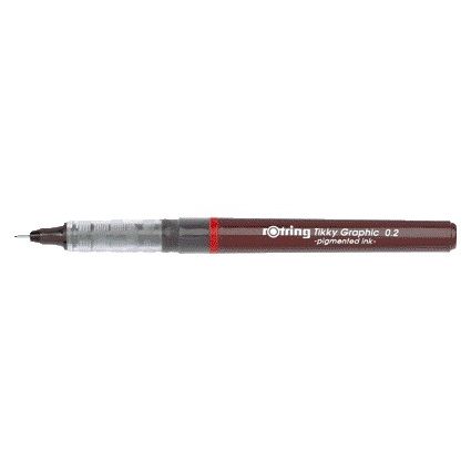 Rotring - Fineliner Tikky Graphic 0,2 mm
