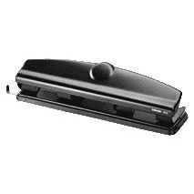 Esselte - Perforator Q10 4-gaats 10 vel zwart