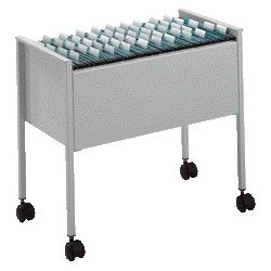 Langlebig - Hängeregistraturwagen Economy 80 A4 grau
