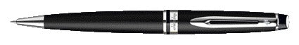 Waterman - Expert ballpoint pen black lacquer CT medium