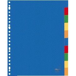 Kangaro - Tabs 23-Loch A410M 10-teilig sortiert PP | 25 Stück