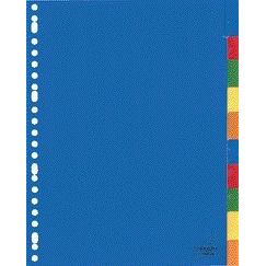 Kangaro - Tabs 23 fori A410FM 10 pezzi + finestrella PP assortiti