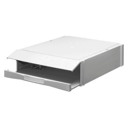 Quantore - Selcassette Djois con vassoio raccoglitore grigio