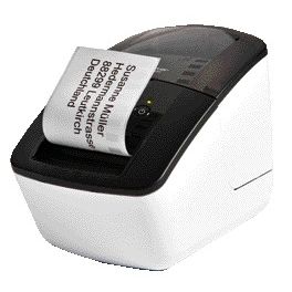 Brother - Stampante per etichette DK QL-700 desktop 62 mm bianca