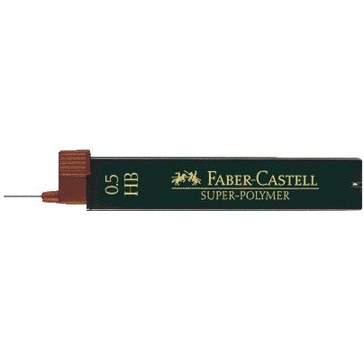Faber Castell - Matita Faber-Castell HB 0,5 mm tubo in superpolimero da 12 pezzi