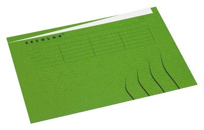 Jalema - Vouwmap tabrand a4 recy karton 250gr gn | 25 stuks