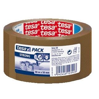 Tesa - Pack d'emballage® Strong 66mx50mm PP marron