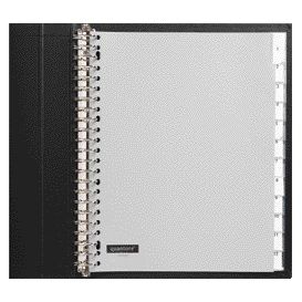 Quantore - Tabs 23 fori 12 pezzi + finestra extra larga PP