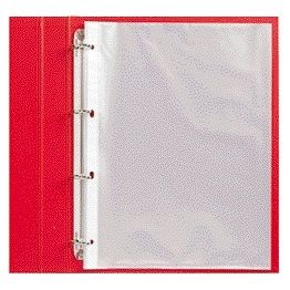 Quantore - Showtasche A4 4-Loch PP 0,08mm Körnung 100 Stück